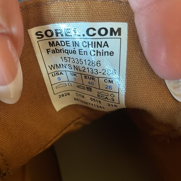 Sorrel boots. Duck boots. Like NEW Size 9 - Picture 5 of 5